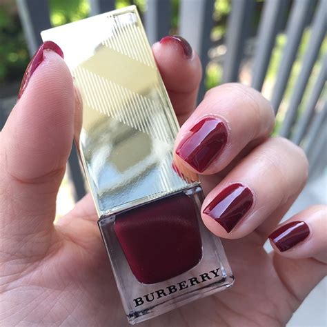 burberry nail polish dupes|Burberry Gold & Oxblood Iconic Colour Nail Polish Reviews.